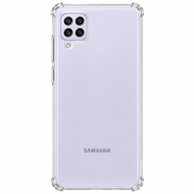 Διάφανη θήκη σιλικόνης για Samsung Galaxy A22 4G - διάφανη