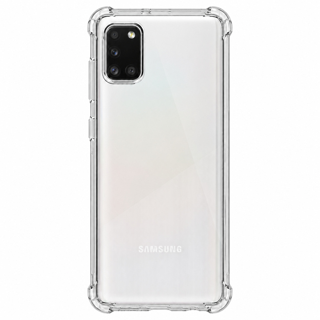 Διάφανη θήκη σιλικόνης για Samsung Galaxy A31 - διάφανη