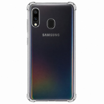 Διάφανη θήκη σιλικόνης για Samsung Galaxy A40 - διάφανη