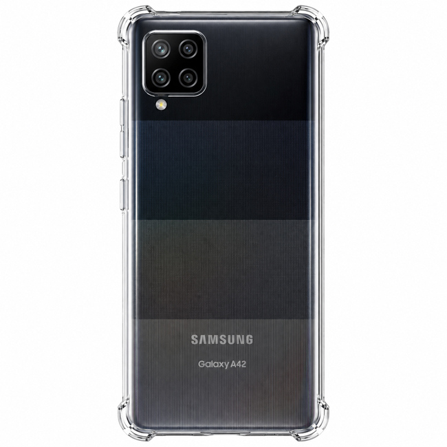 Διάφανη θήκη σιλικόνης για Samsung Galaxy A42 - διάφανη