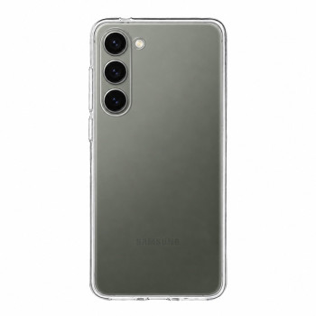 Διάφανη θήκη σιλικόνης για Samsung Galaxy S23 - διάφανη