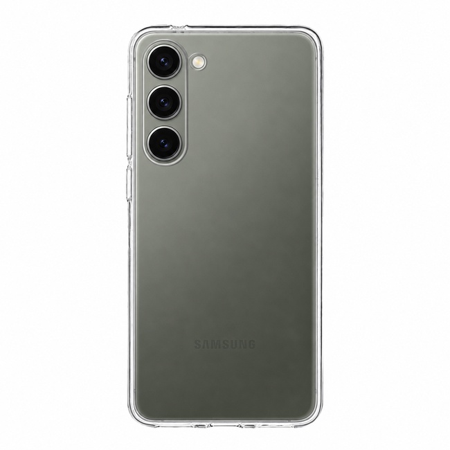 Διάφανη θήκη σιλικόνης για Samsung Galaxy S23 - διάφανη