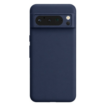 Soft Silicone Case for Google Pixel 8 Pro - Navy Blue