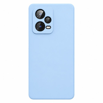 Soft Silicone Case for Xiaomi Poco X5 - Sky Blue