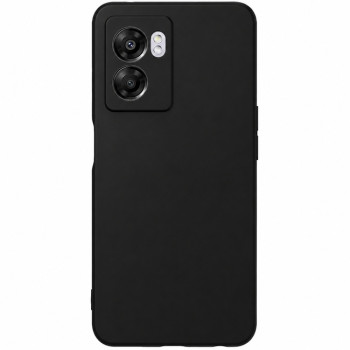 Soft Silicone Case for OPPO A77 5G - Black