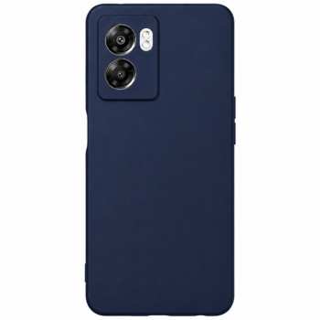 Soft Silicone Case for OPPO A77 5G - Navy Blue