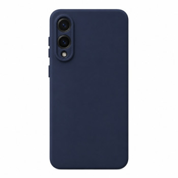 Soft Silicone Case for Samsung Galaxy S25 EDGE - Navy Blue