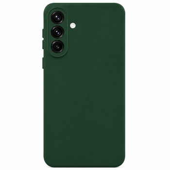 Soft Silicone Case for Samsung Galaxy S26 Plus - Dark Green