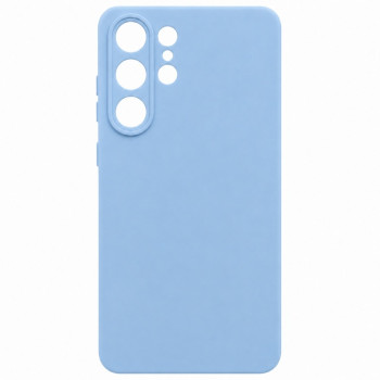Soft Silicone Case for Samsung Galaxy S24 Ultra - Sky Blue