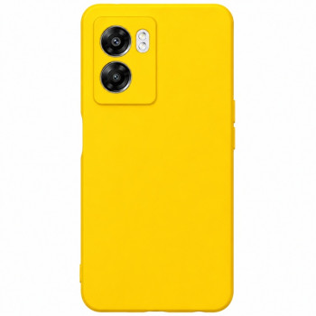 Soft Silicone Case for OPPO A77 5G - Yellow
