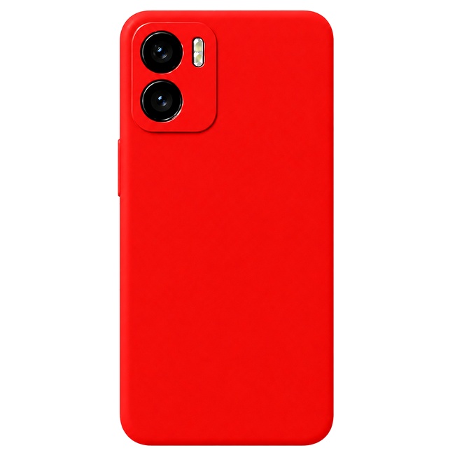 Soft Silicone Case for Vivo Y76 - Red