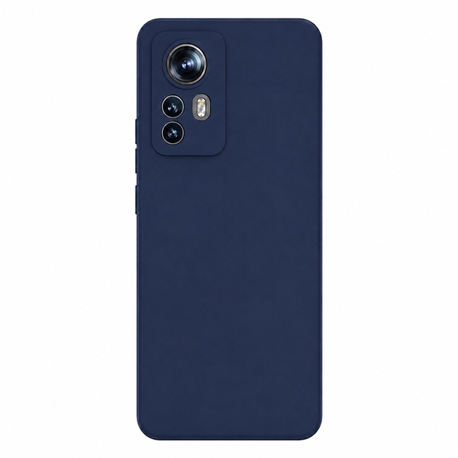 Μαλακή θήκη σιλικόνης για Xiaomi 12 Pro - μπλε ναυτικό