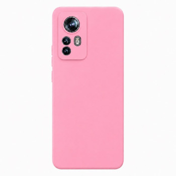 Soft Silicone Case for Xiaomi 12 Pro - Pink