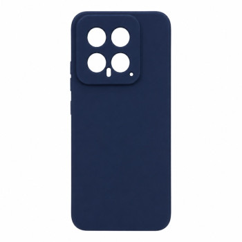 Soft Silicone Case for Xiaomi 14 - Navy Blue