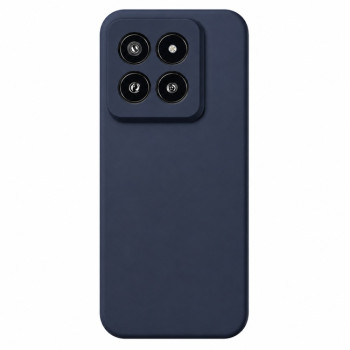 Soft Silicone Case for Xiaomi 14 Pro - Navy Blue