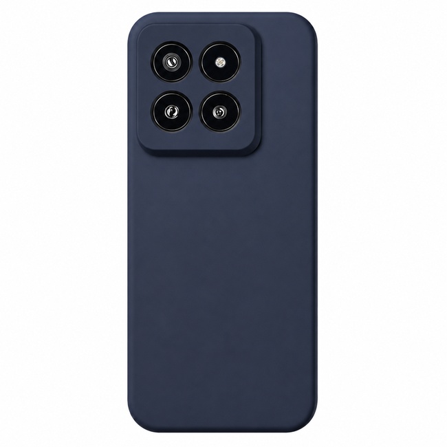 Μαλακή θήκη σιλικόνης για Xiaomi 14 Pro - μπλε ναυτικό