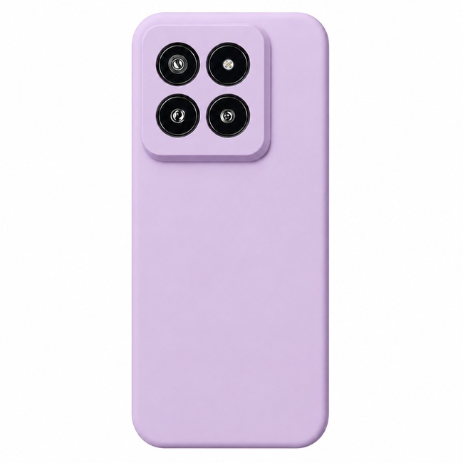 Μαλακή θήκη σιλικόνης για Xiaomi 14 Pro - λιλά