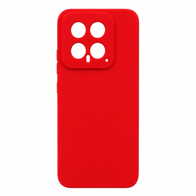 Μαλακή θήκη σιλικόνης για Xiaomi 14 - κόκκινη