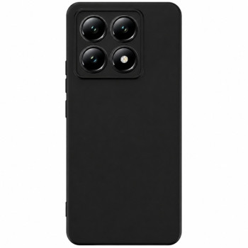 Soft Silicone Case for Xiaomi 14T - Black