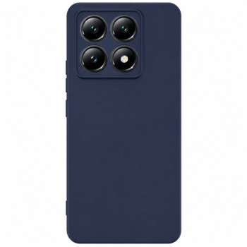 Soft Silicone Case for Xiaomi 14T Pro - Navy Blue