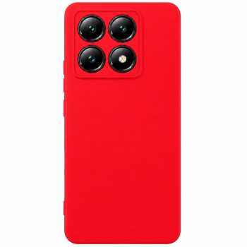 Soft Silicone Case for Xiaomi 14T - Red