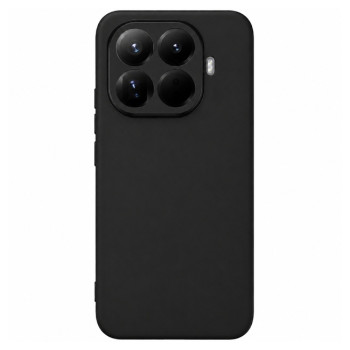 Soft Silicone Case for Xiaomi 15T Pro - Black