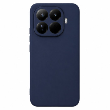 Soft Silicone Case for Xiaomi 15T Pro - Navy Blue