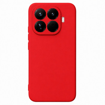 Soft Silicone Case for Xiaomi 15T Pro - Red