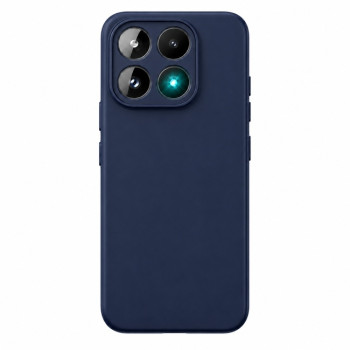 Soft Silicone Case for Xiaomi 17 - Navy Blue