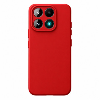 Soft Silicone Case for Xiaomi 17 - Red