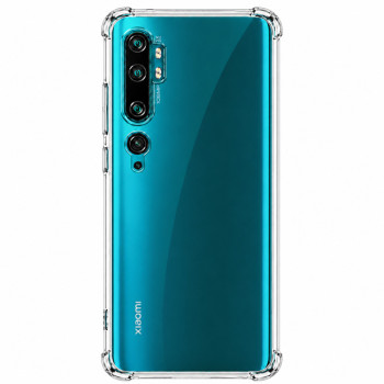 Διάφανη θήκη σιλικόνης για Xiaomi Mi Note 10 - διάφανη