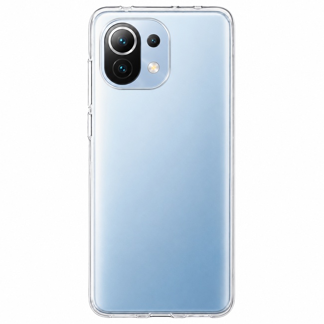 Διάφανη θήκη σιλικόνης για Xiaomi Mi 11 - διάφανη