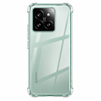 Διάφανη θήκη σιλικόνης για Xiaomi Mi 14 5G - διάφανη