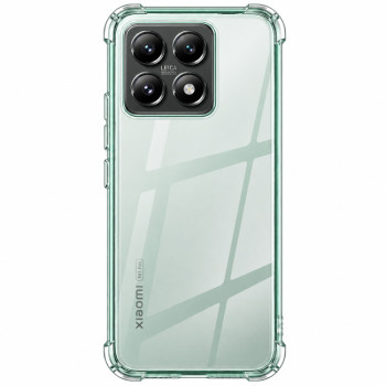 Διάφανη θήκη σιλικόνης για Xiaomi Mi 14T Pro - διάφανη