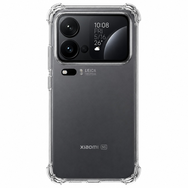 Διάφανη θήκη σιλικόνης για Xiaomi Mi 17 Pro - διάφανη