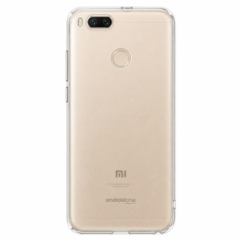 Διάφανη θήκη σιλικόνης για Xiaomi Mi A1 - διάφανη