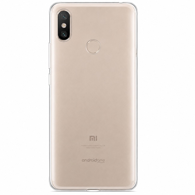 Διάφανη θήκη σιλικόνης για Xiaomi Mi Max 3 - διάφανη