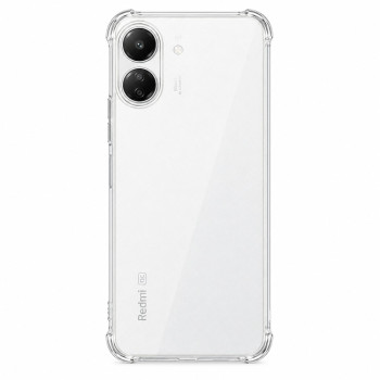 Διάφανη θήκη σιλικόνης για Xiaomi Redmi 13C 4G - διάφανη