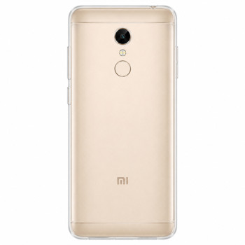 Διάφανη θήκη σιλικόνης για Xiaomi Redmi 5 - διάφανη