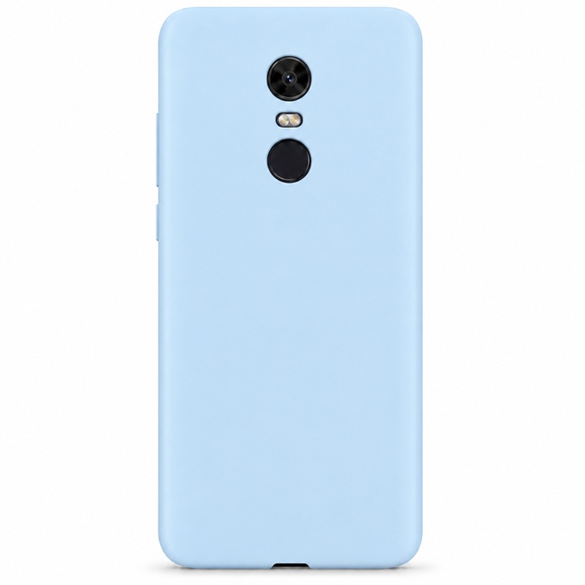Θήκη σιλικόνης για Xiaomi Redmi 5+ - γαλάζια