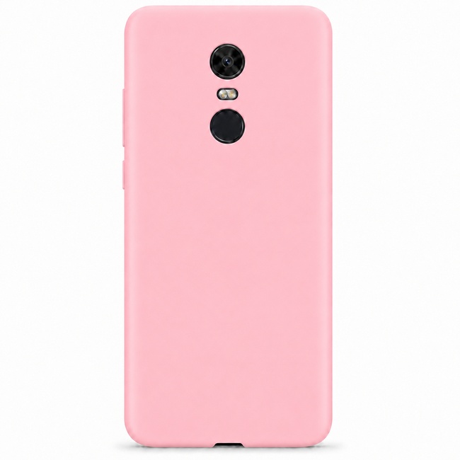 Θήκη σιλικόνης για Xiaomi Redmi 5+ - ροζ