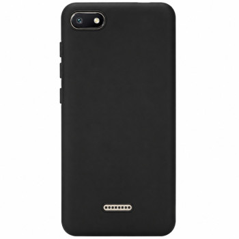 Θήκη σιλικόνης για Xiaomi Redmi 6A - μαύρη