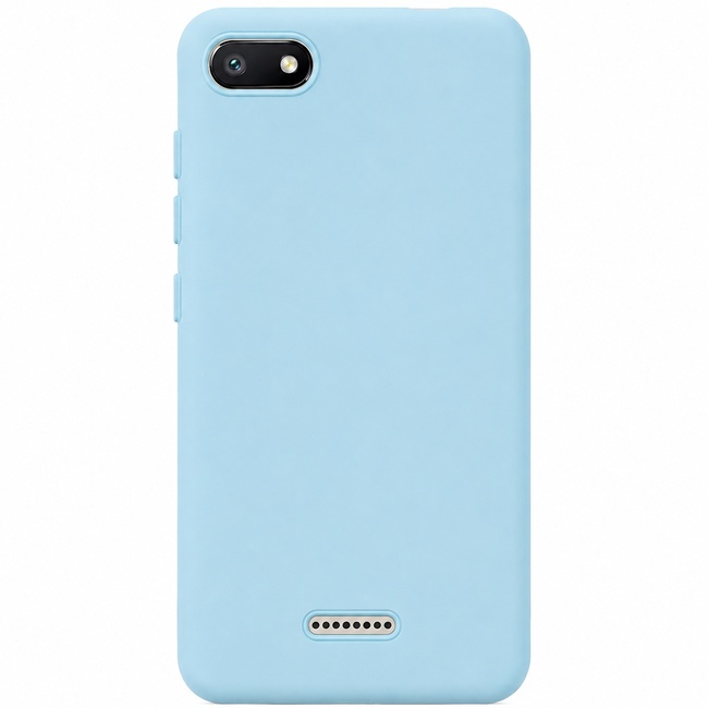 Θήκη σιλικόνης για Xiaomi Redmi 6A - γαλάζια