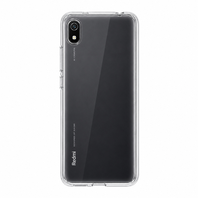 Διάφανη θήκη σιλικόνης για Xiaomi Redmi 7A - διάφανη