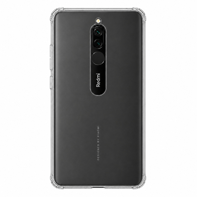 Διάφανη θήκη σιλικόνης για Xiaomi Redmi 8 - διάφανη