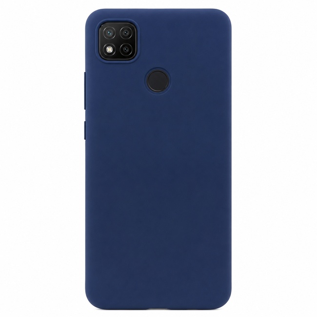 Θήκη σιλικόνης για Xiaomi Redmi 9C - μπλε ναυτικό