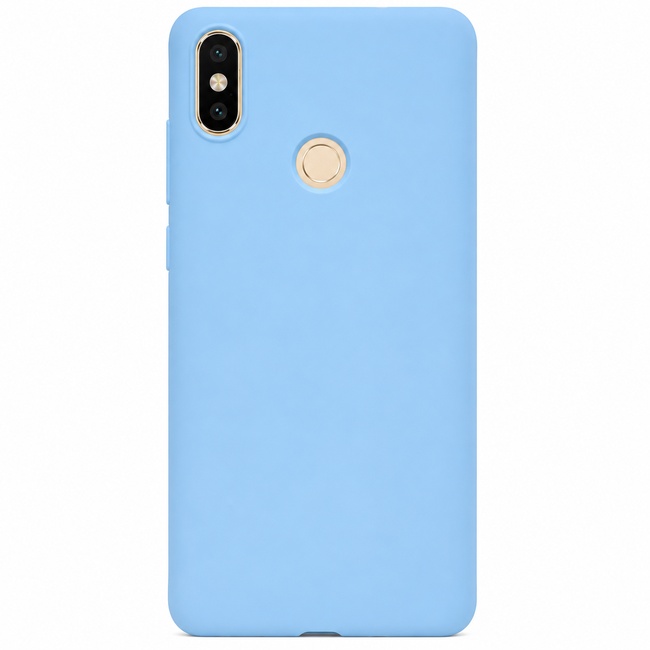 Θήκη σιλικόνης για Xiaomi Redmi Note 5 Pro - γαλάζια
