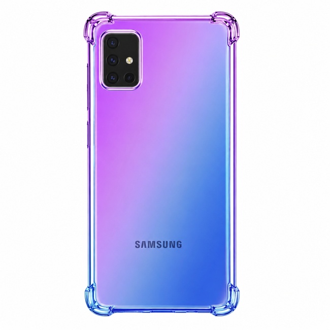 Διάφανη θήκη σιλικόνης για Samsung Galaxy A71 - διάφανη