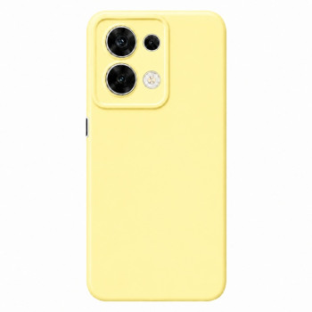 Soft Silicone Case for OPPO RENO 8 5G - Yellow