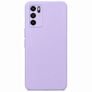 Soft Silicone Case for OPPO A16 - Lilac